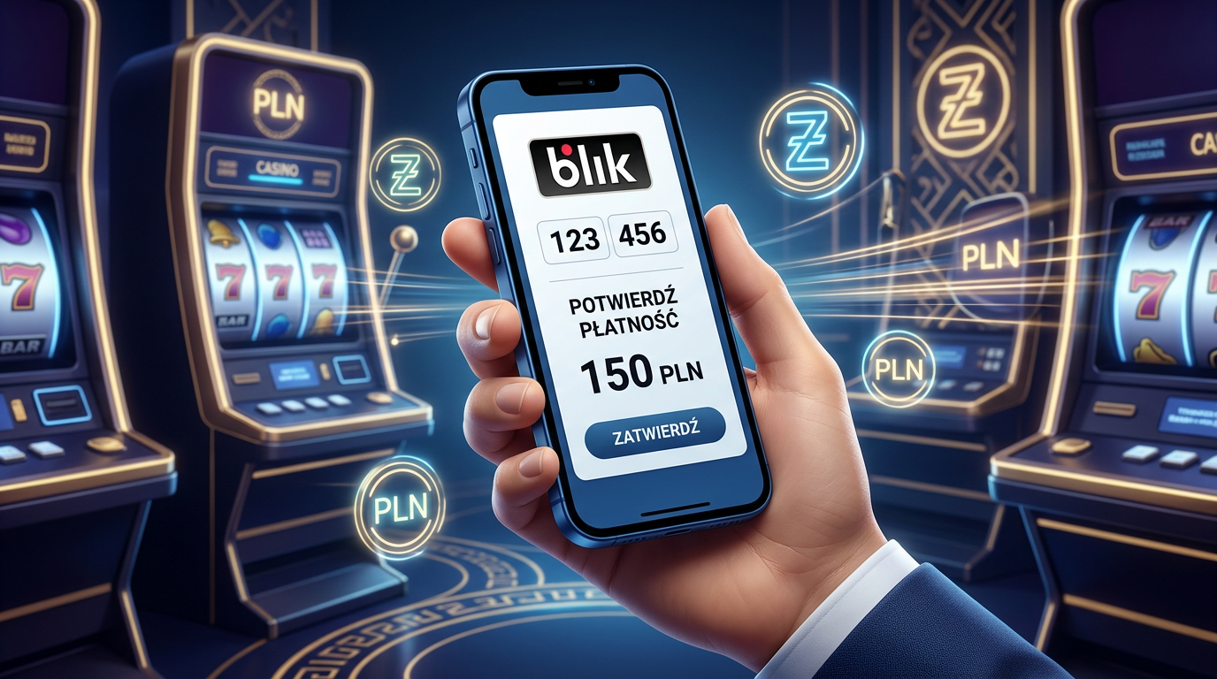 Płatność BLIK w nowoczesnym kasynie online 2026